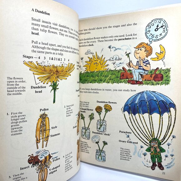 Wonder Why Book Of Fun With A Magnifying Glass By Arnold Darlington 1978 - Picture 4 of 6